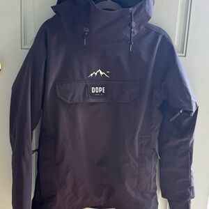 DOPE Black Mountain Logo Jacket